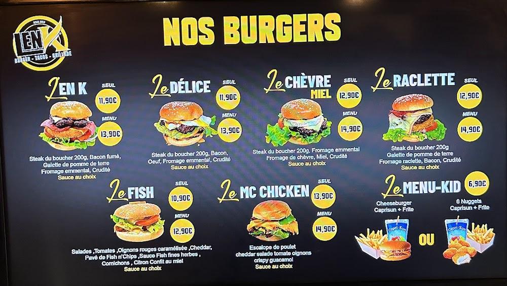 L’en K - Menu Image 1